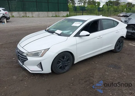 2020 Hyundai Elantra Sel из США, поврежденный, VIN 5NPD84LF1LH527750